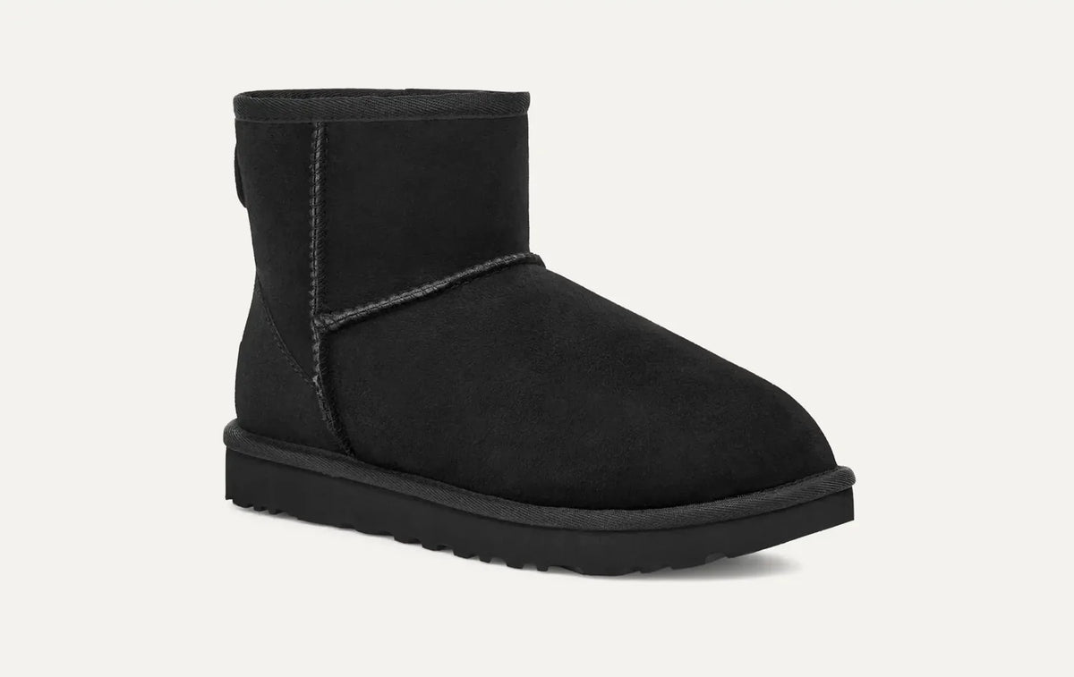 UGG Classic Mini II Boot – Cozy Sheepskin Women's Winter Boot | Chestnut, Black, Gray