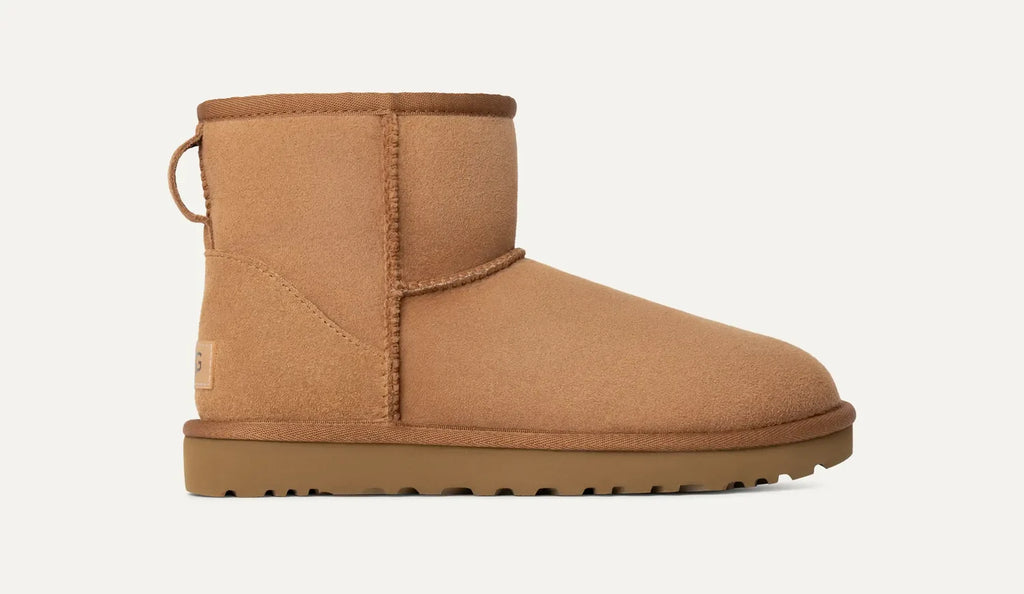 UGG Classic Mini II Boot – Cozy Sheepskin Women's Winter Boot | Chestnut, Black, Gray