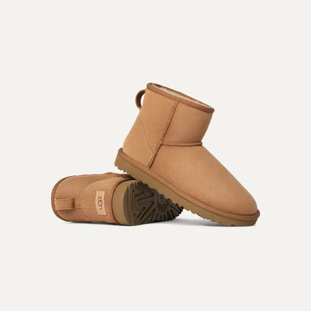 UGG Classic Mini II Boot – Cozy Sheepskin Women's Winter Boot | Chestnut, Black, Gray