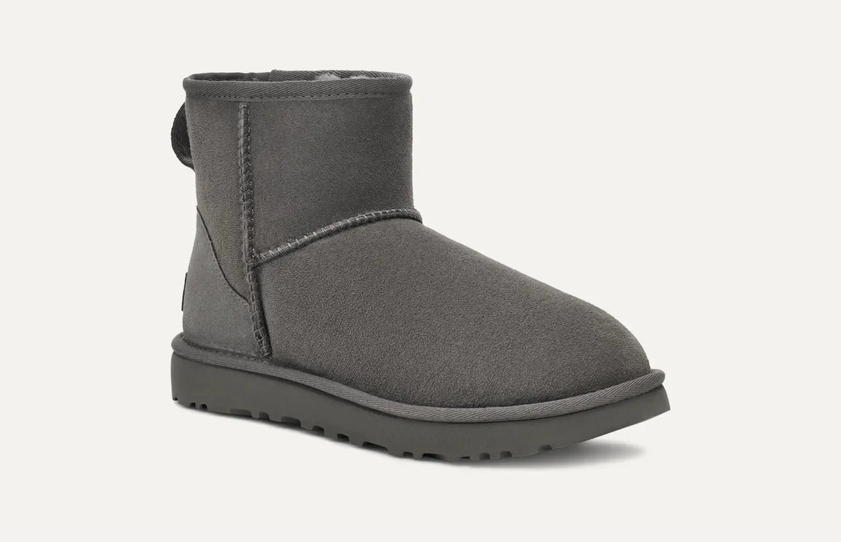 UGG Classic Mini II Boot – Cozy Sheepskin Women's Winter Boot | Chestnut, Black, Gray