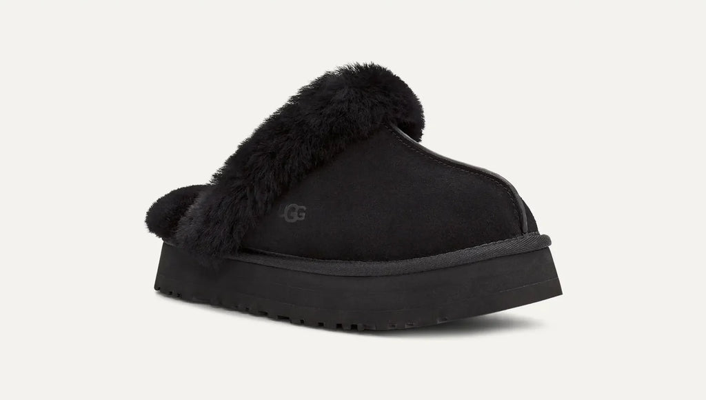 UGG Disquette – Chunky Platform Slide Slipper | Women's | Chestnut, Gray, Black