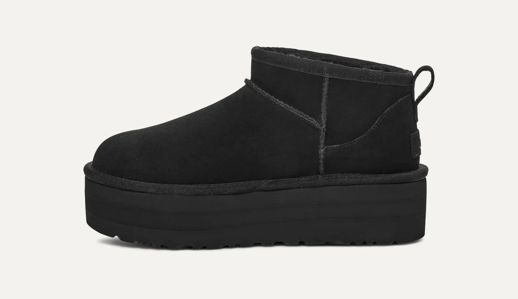 UGG Classic Ultra Mini Plateau Boot – Elevated Women's Snow Boot | Chestnut, Black