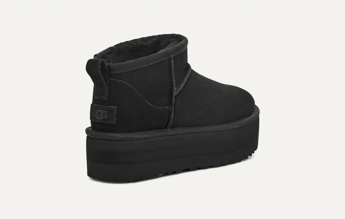 UGG Classic Ultra Mini Plateau Boot – Elevated Women's Snow Boot | Chestnut, Black