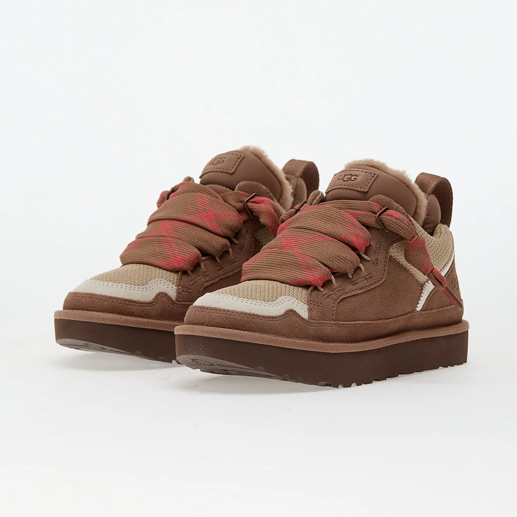 UGG Lowmel Sneaker – Wool-Lined Low-Top Trainer, Rocky Oak | Women's Sizes 35–41