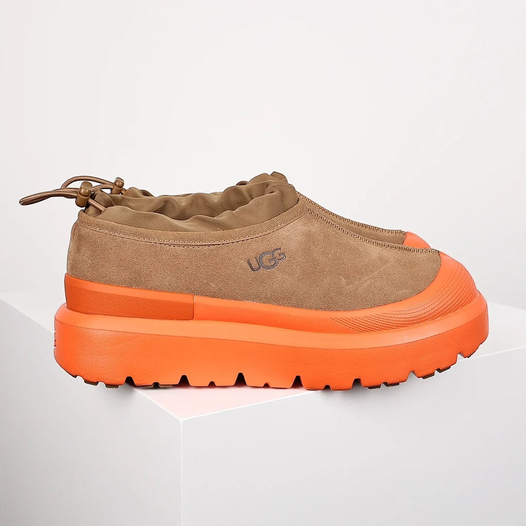 UGG Closed-Toe Low-Top Snow Boot – Warm-Lined, Chestnut | Unisex Sizes 35–44