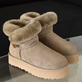 UGG Women's Platform Winter Boot – Warm-Lined, Chunky Sole | Brown, Chestnut
