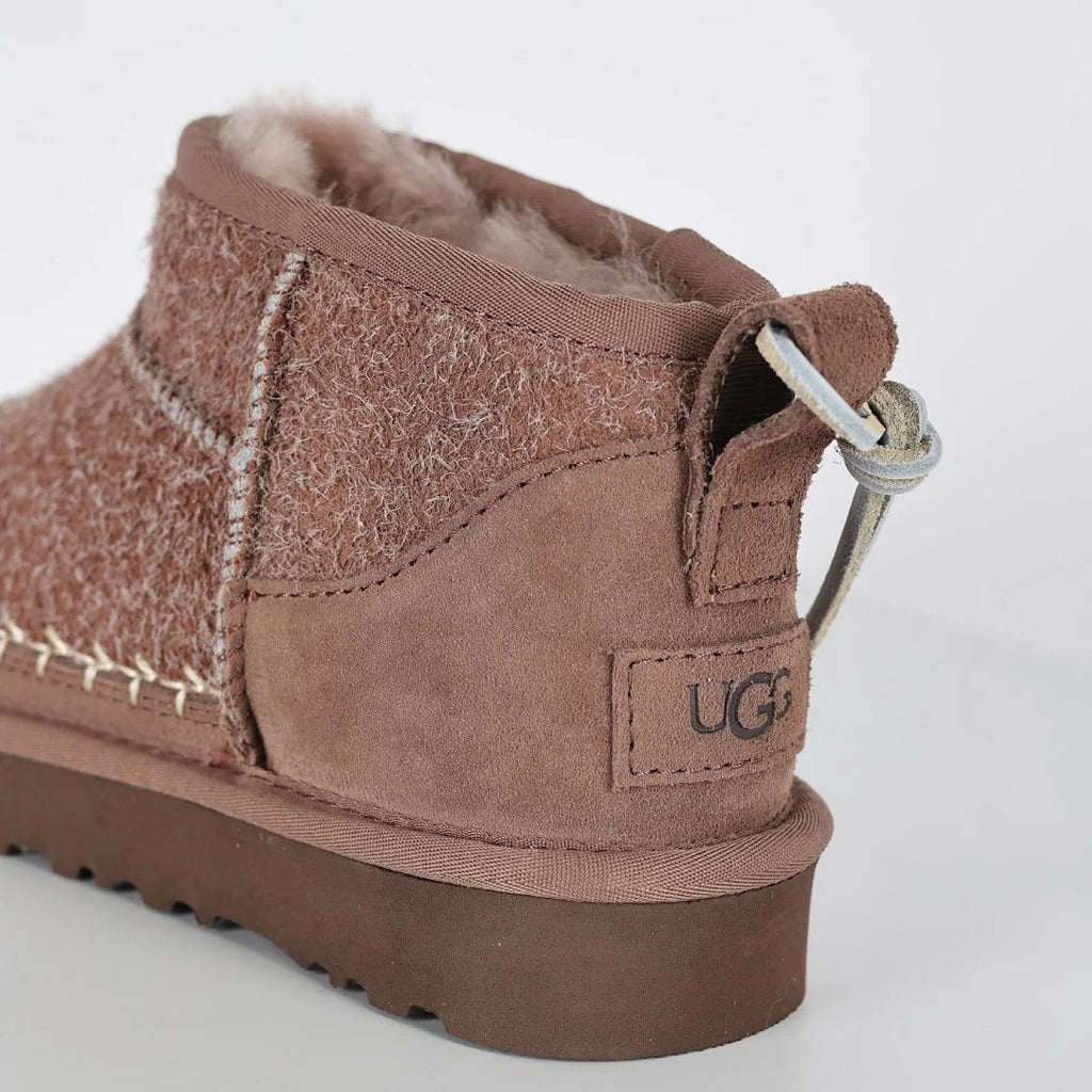 UGG Platform Short Snow Boot – Women's Warm-Lined Chunky Sole Boot in Brown