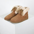 UGG Platform Short Snow Boot – Women's Warm-Lined Chunky Sole Winter Boot in Chestnut