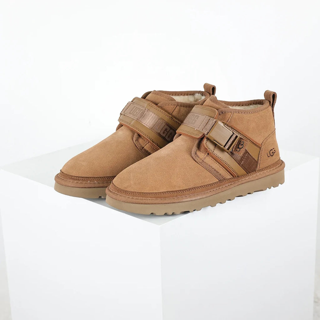 UGG Platform Short Snow Boot – Warm-Lined Winter Boot in Chestnut | Sizes 39–44