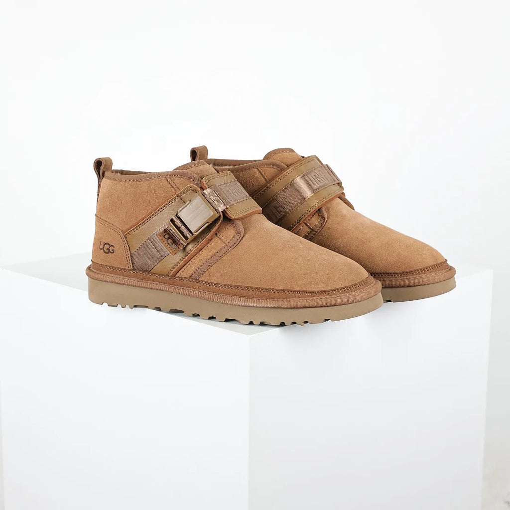 UGG Platform Short Snow Boot – Warm-Lined Winter Boot in Chestnut | Sizes 39–44