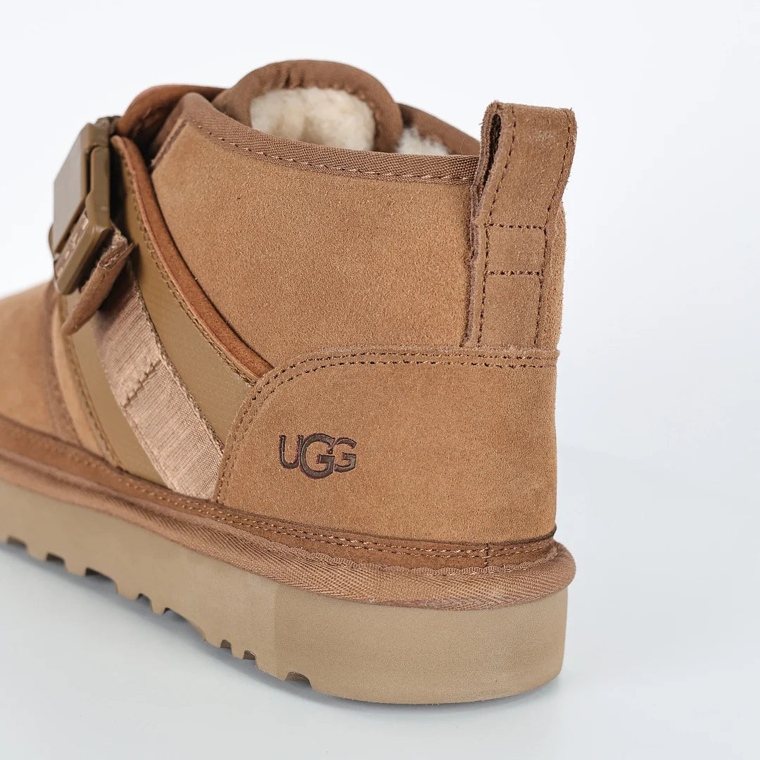 UGG Platform Short Snow Boot – Warm-Lined Winter Boot in Chestnut | Sizes 39–44
