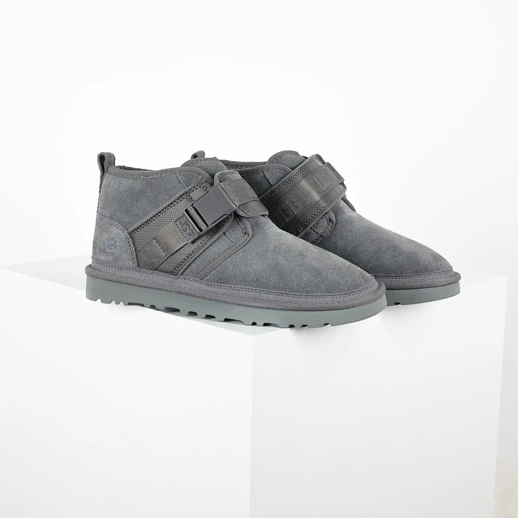 UGG Platform Short Snow Boot – Warm-Lined Chunky Sole Winter Boot in Gray | Sizes 39–44