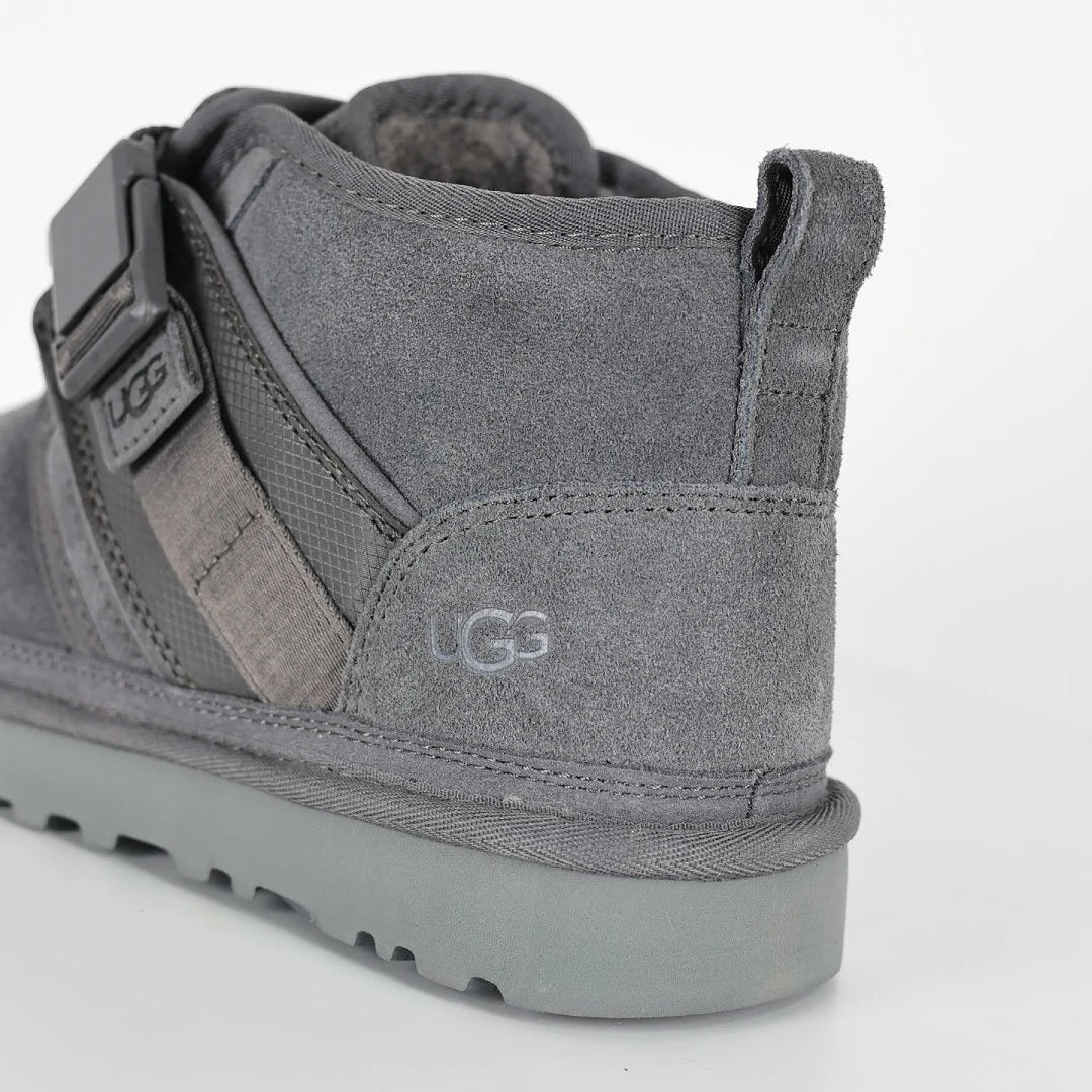 UGG Platform Short Snow Boot – Warm-Lined Chunky Sole Winter Boot in Gray | Sizes 39–44