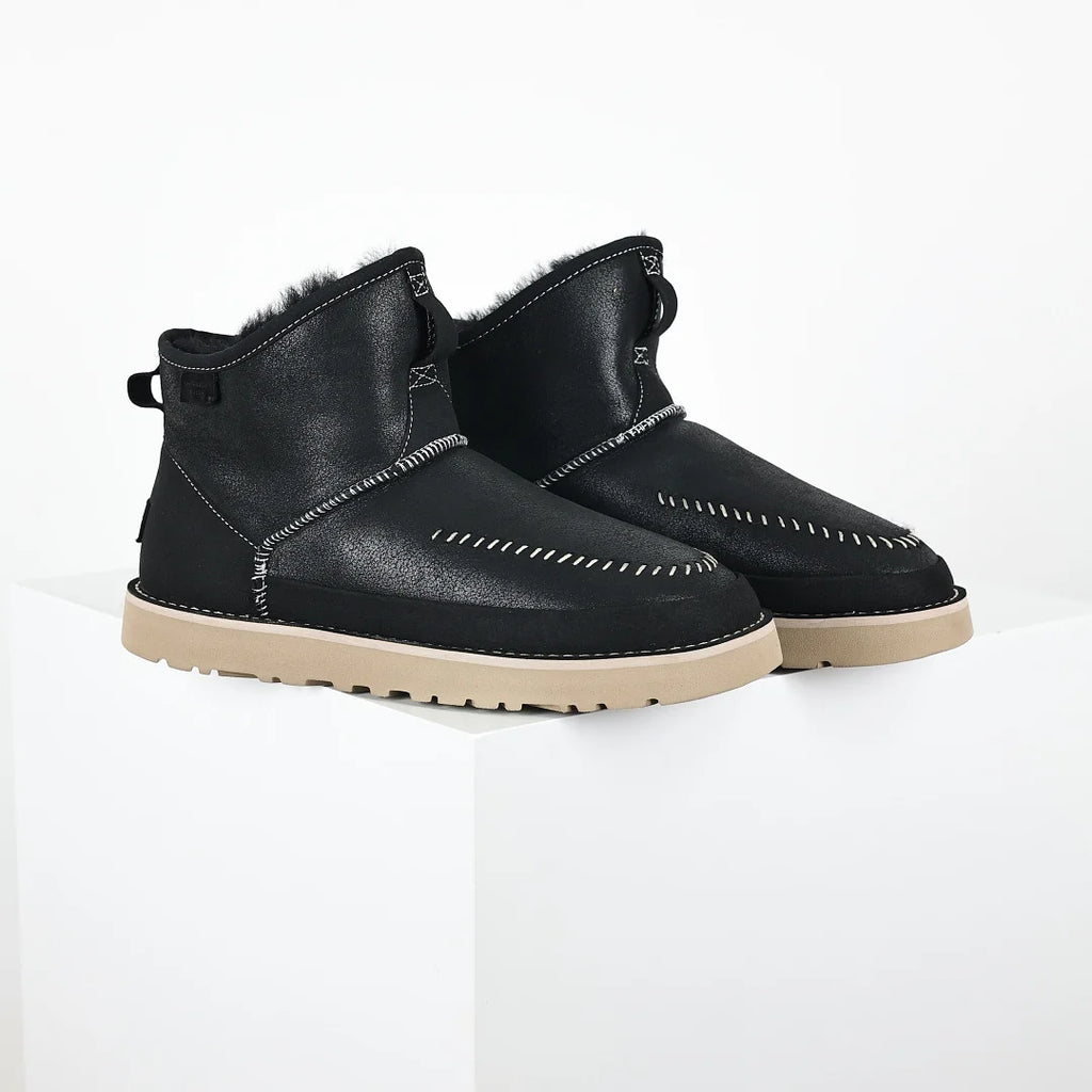 UGG Platform Short Snow Boot  Chunky Sole Warm-Lined Winter Boot