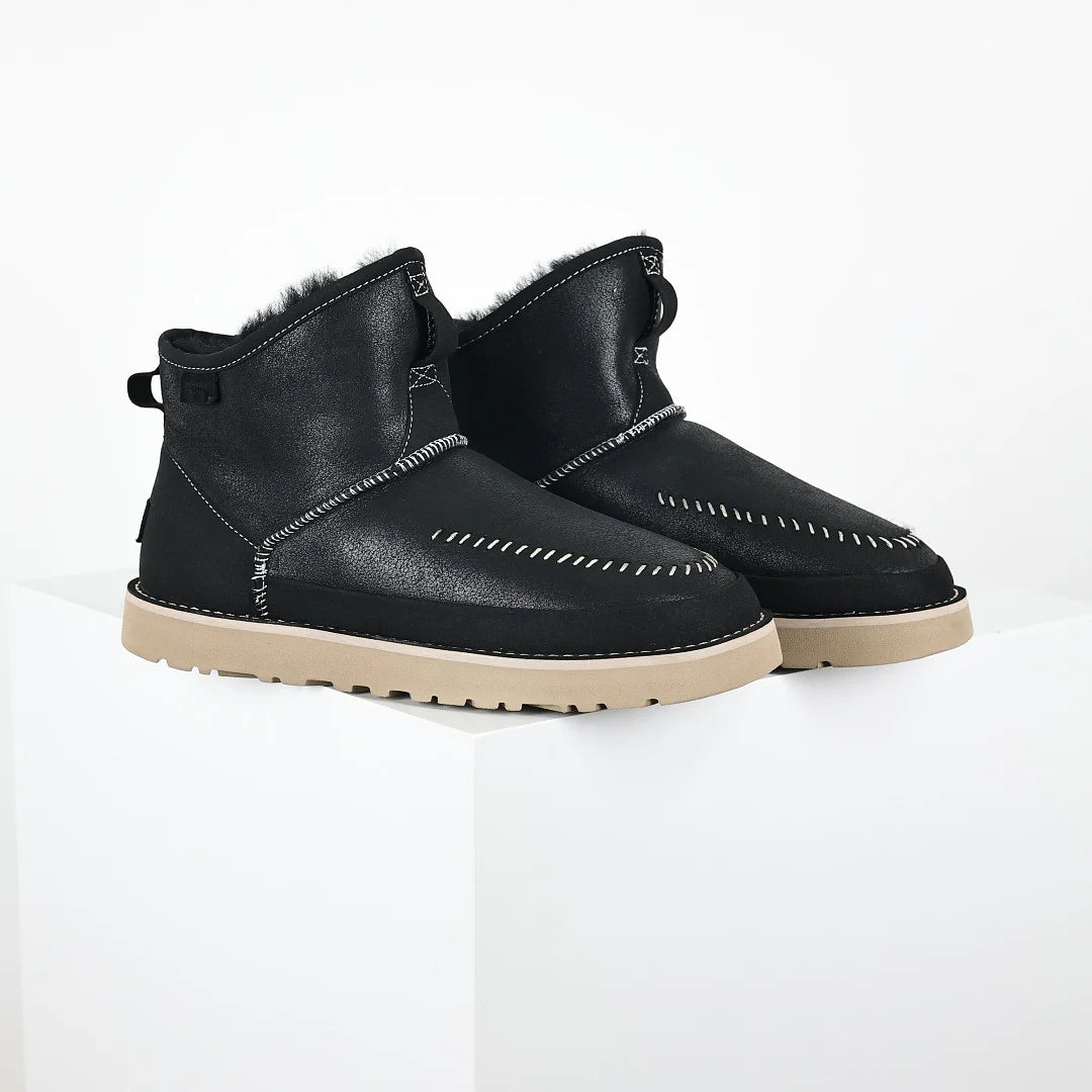 UGG Platform Short Snow Boot  Chunky Sole Warm-Lined Winter Boot