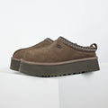 UGG Tazz Platform Mule Slipper – Women's Shearling-Lined Slide in Coffee | Sizes 35–40