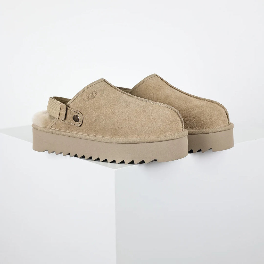UGG Tazz Platform Mule Slipper – Chunky Sole, Warm-Lined, Bronze | Women's