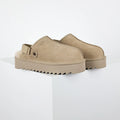 UGG Tazz Platform Mule Slipper – Chunky Sole, Warm-Lined, Bronze | Women's