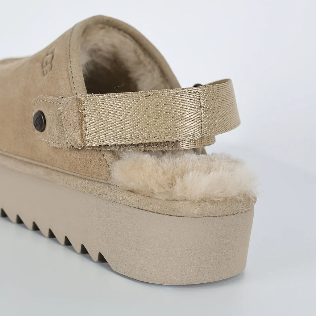 UGG Tazz Platform Mule Slipper – Chunky Sole, Warm-Lined, Bronze | Women's