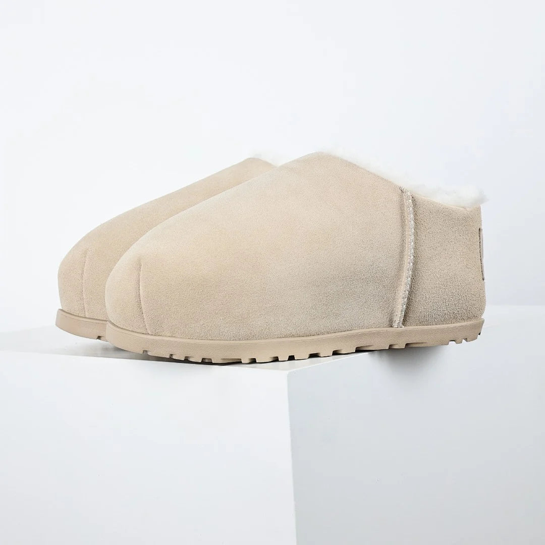 UGG Platform Short Snow Boot – Chunky Sole, Warm-Lined, Beige | Women's