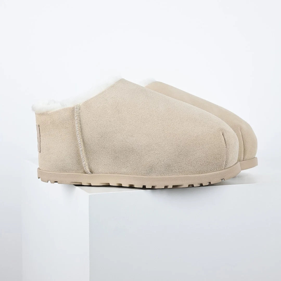 UGG Platform Short Snow Boot – Chunky Sole, Warm-Lined, Beige | Women's