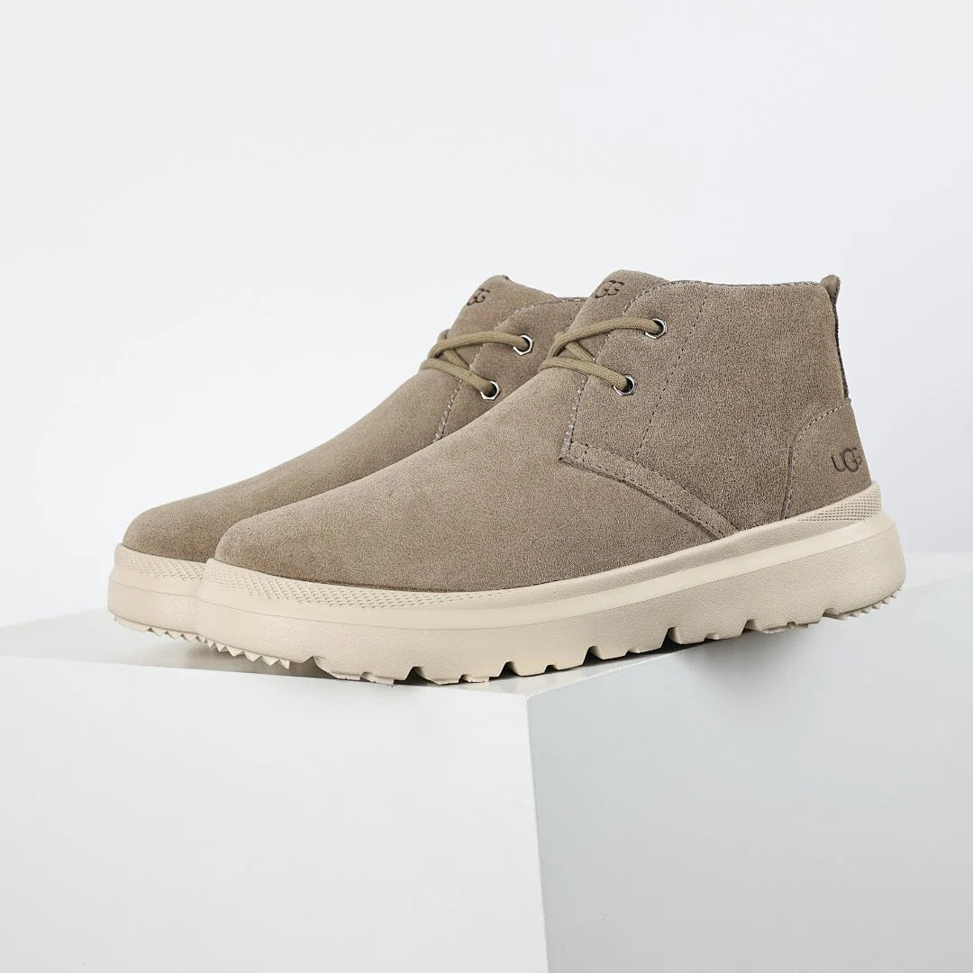 UGG Platform Short Snow Boots – Warm-Lined Winter Boot in Sand | Sizes 40–44