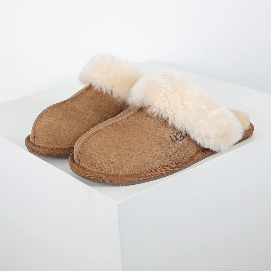 UGG Platform Short Snow Boot – Low Platform, Warm-Lined, Chestnut | Women's
