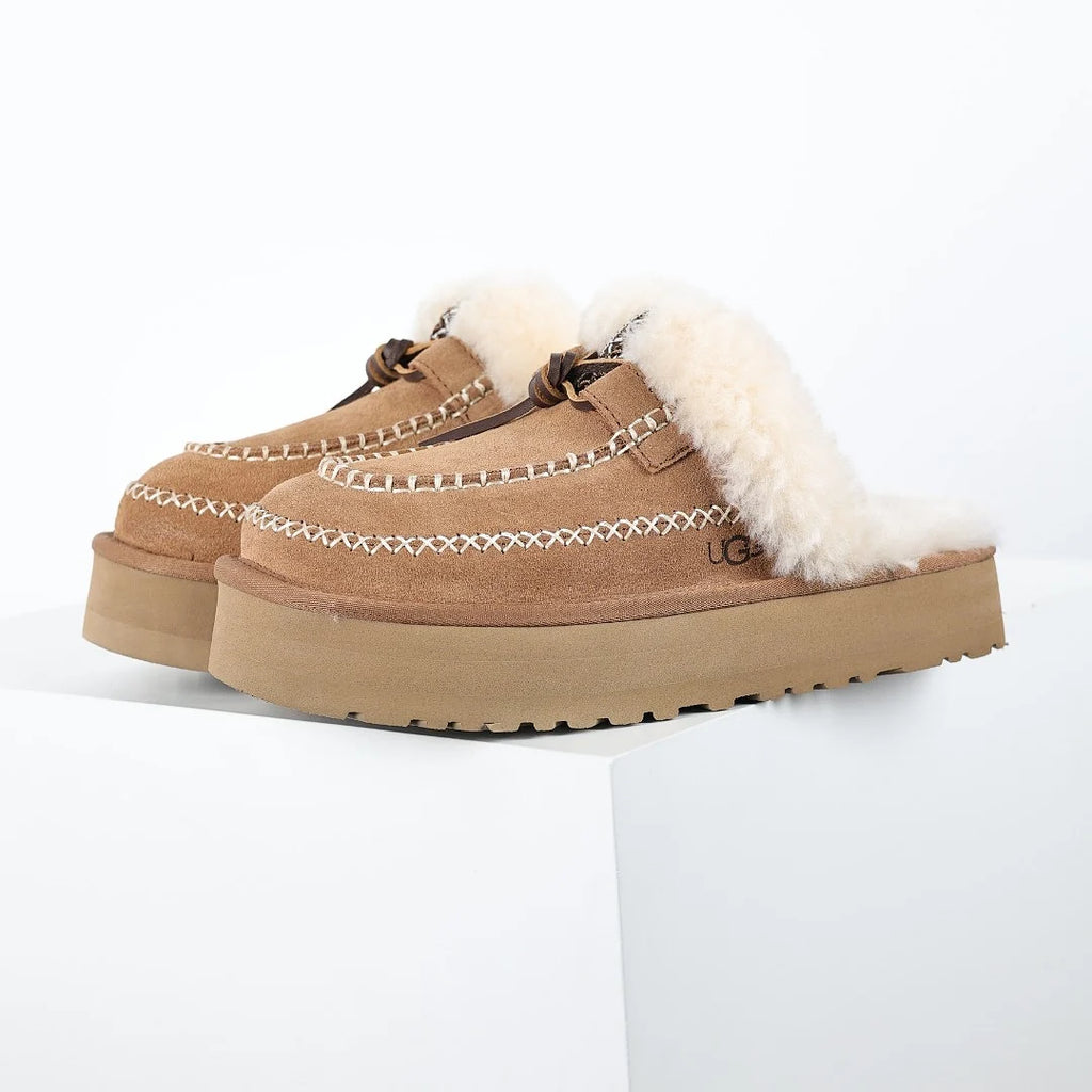 UGG Classic Mini Platform Boot – 3 cm Sole, Warm-Lined, Chestnut | Women's 35–40
