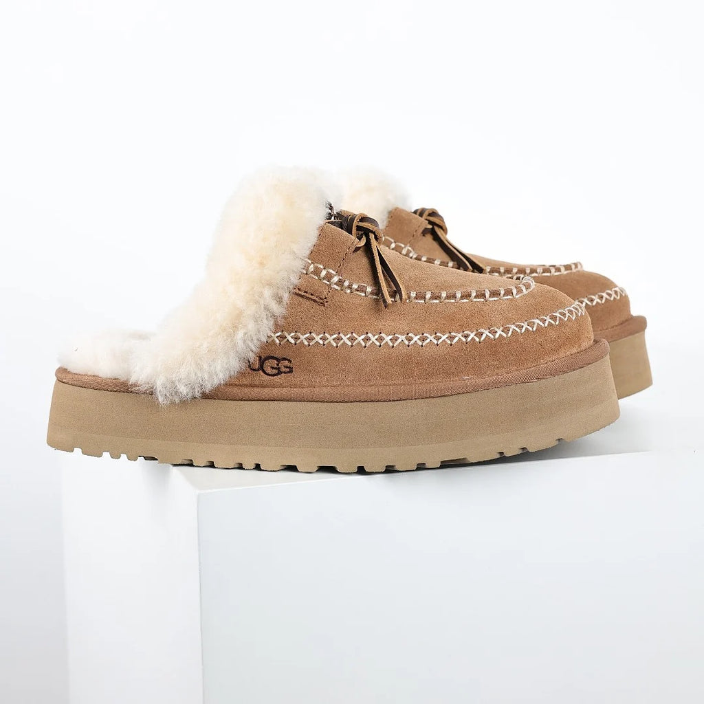 UGG Classic Mini Platform Boot – 3 cm Sole, Warm-Lined, Chestnut | Women's 35–40