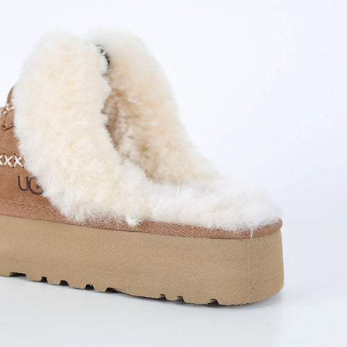 UGG Classic Mini Platform Boot – 3 cm Sole, Warm-Lined, Chestnut | Women's 35–40