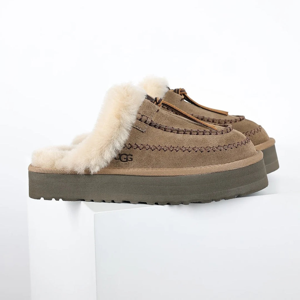 UGG Classic Mini Platform Boot – Women's Warm-Lined Winter Boot with 3cm Sole in Brown
