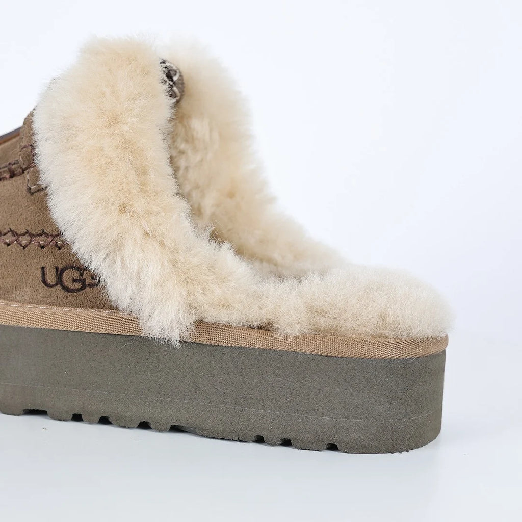 UGG Classic Mini Platform Boot – Women's Warm-Lined Winter Boot with 3cm Sole in Brown