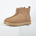 UGG Classic Mini Platform Boot – Women's Warm-Lined Winter Boot with 3cm Sole in Chestnut