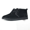 UGG Platform Short Snow Boot – Chunky Sole, Warm-Lined, Black | Men's Sizes 39–44