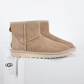 UGG Mini Platform Short Snow Boots – Warm-Lined Winter Boot in Chestnut | Sizes 35–45