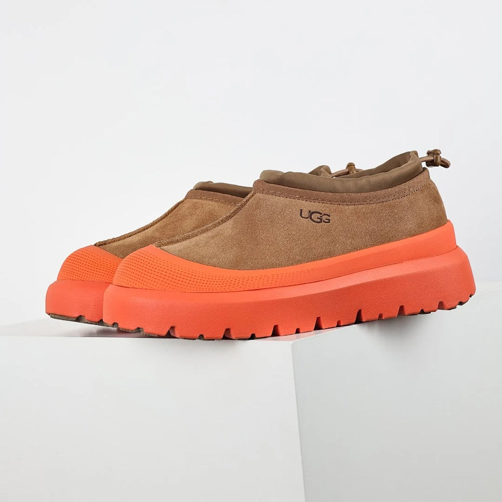 UGG Tasman Platform Low-Top Shoes – 4 cm Platform, Chestnut | Sizes 35–44