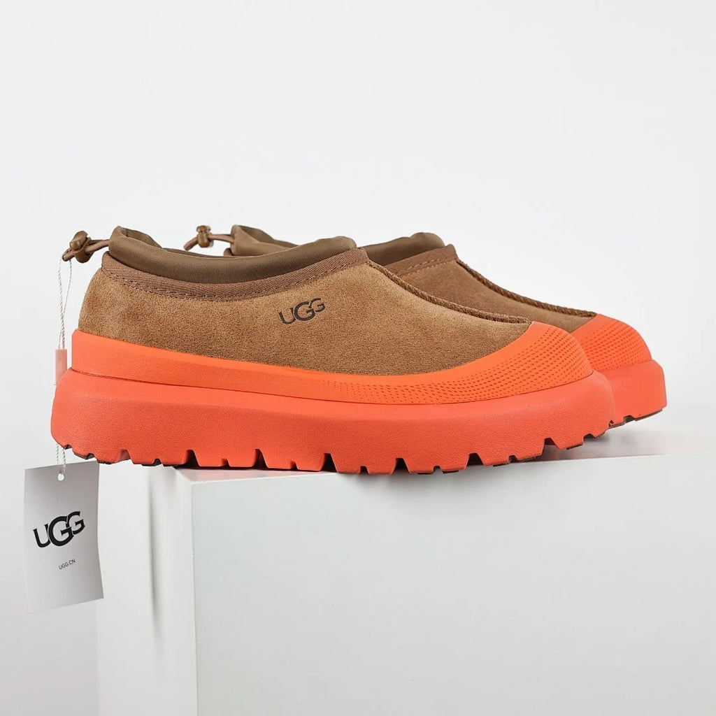 UGG Tasman Platform Low-Top Shoes – 4 cm Platform, Chestnut | Sizes 35–44