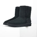 UGG Platform Short Snow Boots – Women's Warm-Lined Winter Boot in Black | Platform Sole