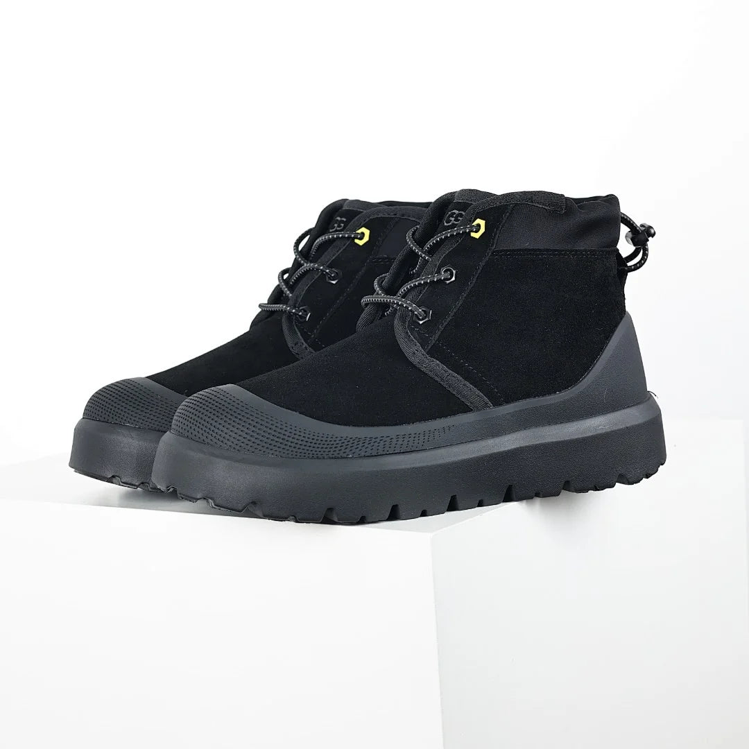 UGG Tasman Platform Low-Top Shoes – 4cm Sole Slip-On in Black | Sizes 35–45