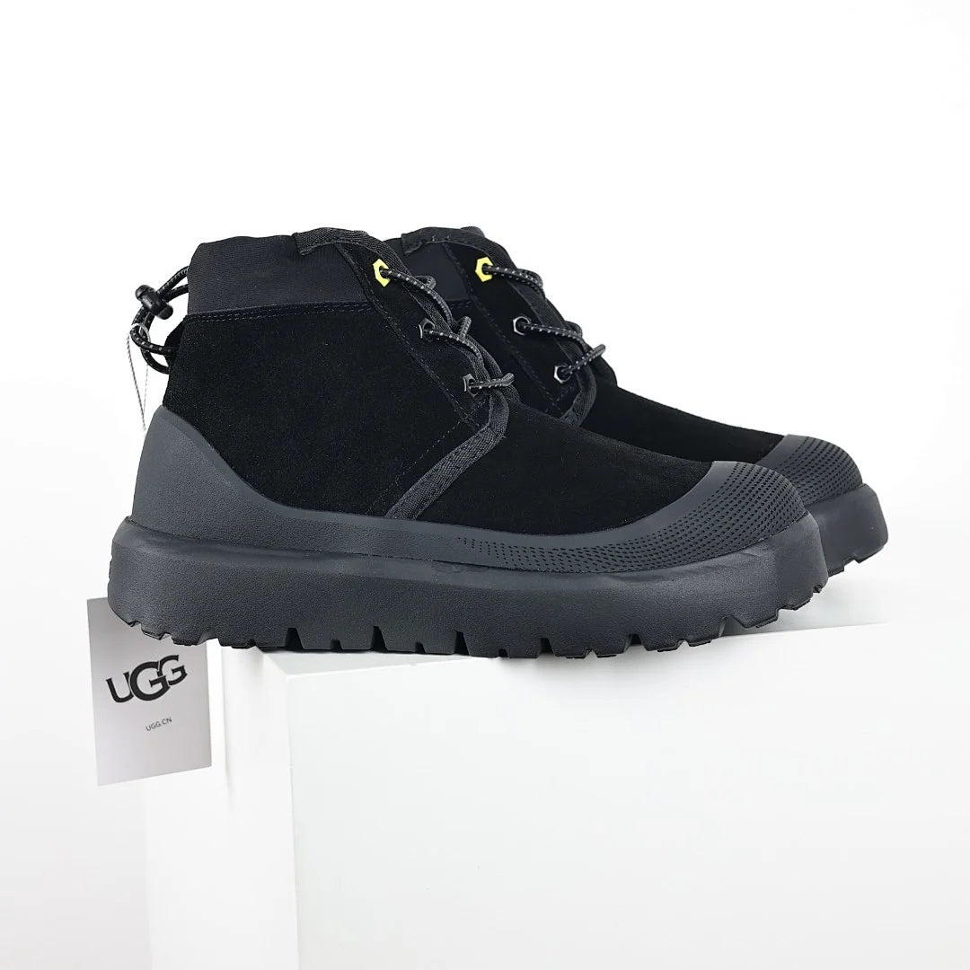 UGG Tasman Platform Low-Top Shoes – 4cm Sole Slip-On in Black | Sizes 35–45