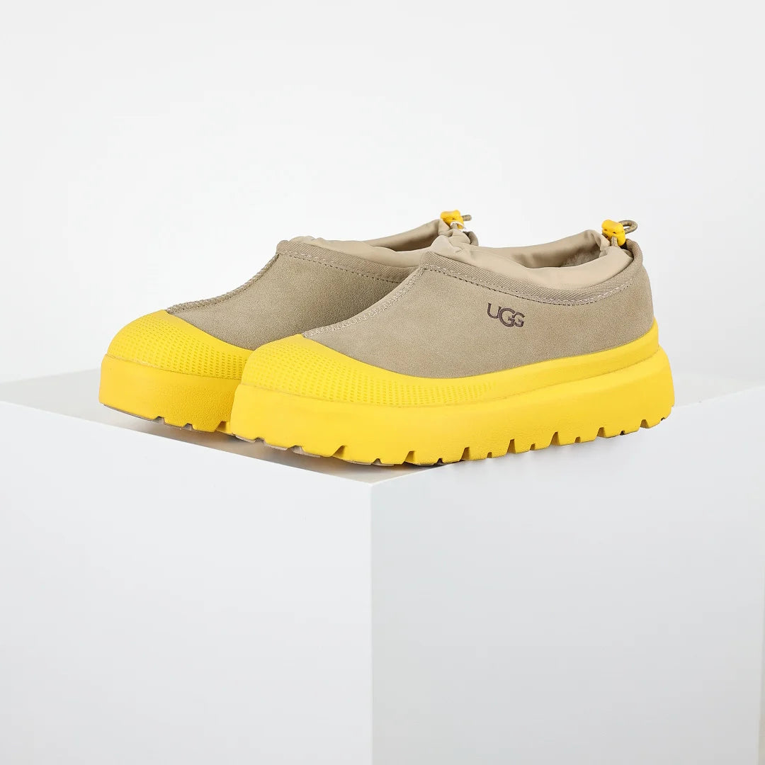 UGG Platform Short Snow Boot – Warm-Lined Winter Boot with 4cm Sole in Yellow | Sizes 35–45