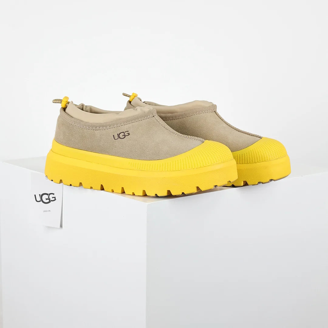 UGG Platform Short Snow Boot – Warm-Lined Winter Boot with 4cm Sole in Yellow | Sizes 35–45