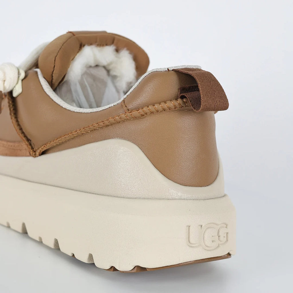 UGG Platform Short Snow Boot – 4 cm Chunky Sole, Warm-Lined, Brown | Men's Sizes 40–45
