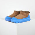 UGG Platform Short Snow Boot – 4 cm Platform, Warm-Lined, Chestnut | Men's