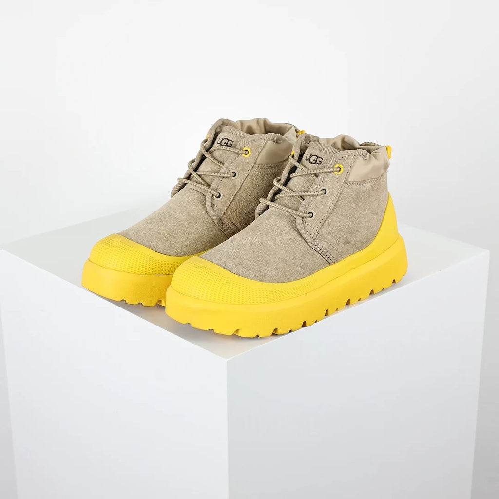 UGG Classic Mini Platform Boot – 4 cm Chunky Sole, Warm-Lined, Beige | Men's Sizes 40–45