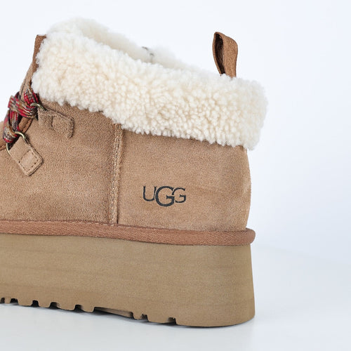 UGG Classic Mini Platform Boot – 3 cm Sole, Warm-Lined, Chestnut | Women's
