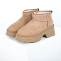 UGG Classic Ultra Mini Platform Boot – Women's Chunky Sole Winter Boot with 5cm Sole in Chestnut