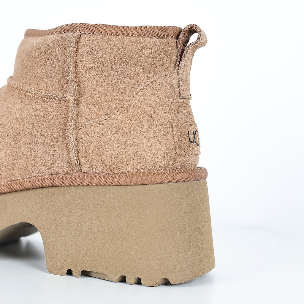 UGG Classic Ultra Mini Platform Boot – Women's Chunky Sole Winter Boot with 5cm Sole in Chestnut