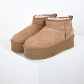 UGG Classic Mini Platform Boot – Warm-Lined, Chestnut | Women's Sizes 35–40
