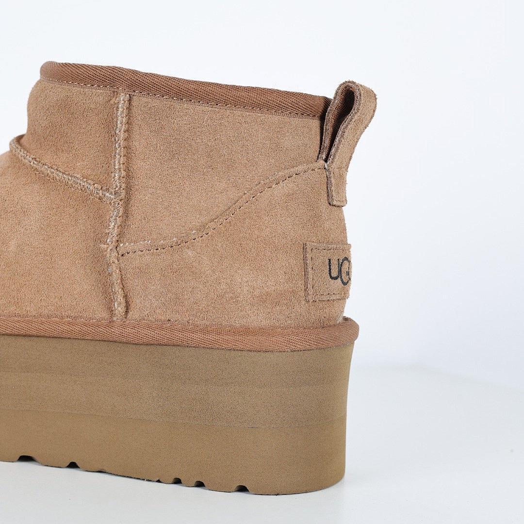 UGG Classic Mini Platform Boot – Warm-Lined, Chestnut | Women's Sizes 35–40
